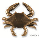 crab door knocker