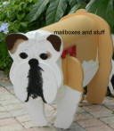 Custom Bulldog mailbox "Madison"