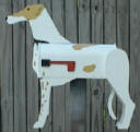 Greyhound mailbox ... a  must have for Greyhound breeders or owners!