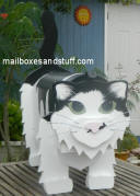 Claudia Fluffy Cat mailbox