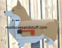 Corgi Mailbox dog mailbox