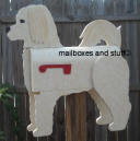 Goldendoodle Mailbox Novelty Mailbox copyright Mailboxes and Stuff