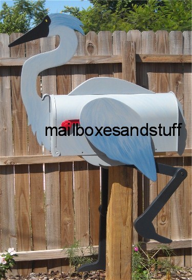 Great Blue Heron Mailbox