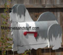 Havanese Mailbox dog mailbox