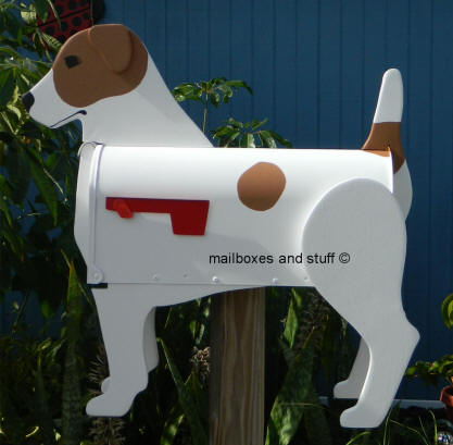 Jack Russell Terrier Mailbox