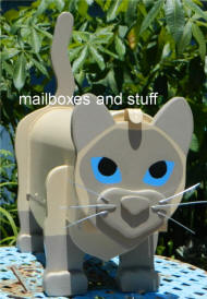 Lilac Point Siamese mailbox