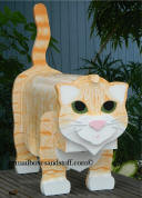 Orange Tabby Cat Mailbox