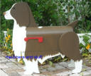 Springer Spaniel Mailbox custom paiiinted like customers dog "Bucket"