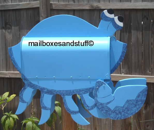 Blue Crab mailbox, 