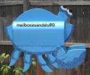 Blue Crab Mailbox