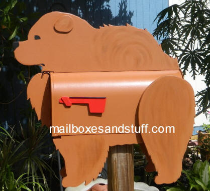 Chow mailbox . chow chow mailbox