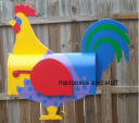 Colorful Rooster Mailbox