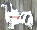 Beautiful English Setter Mailbox, can be custom painted like your dog!