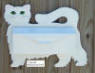 Fluffy Cat Wall mount mailbox ... available in a variety of painting options